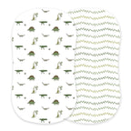 Dino Days and Dino Feet Cotton Changing Pad Cover/Bassinet Sheets - Qu!rk Boutique