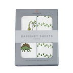 Dino Days and Dino Feet Cotton Changing Pad Cover/Bassinet Sheets - Qu!rk Boutique
