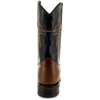 Miel Square Toe Leather Cowboy Boots - Qu!rk Boutique