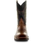 Miel Square Toe Leather Cowboy Boots - Qu!rk Boutique