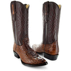 Soto Boots Men's Gator Tail Print Cowboy Boots (H7006) - Qu!rk Boutique