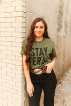 Stay Feral Graphic Tee - Qu!rk Boutique