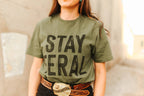 Stay Feral Graphic Tee - Qu!rk Boutique
