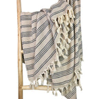 Woven Stripe Turkish Throw - Qu!rk Boutique