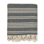 Woven Stripe Turkish Throw - Qu!rk Boutique