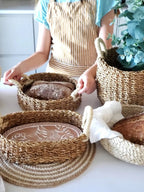 Bread Warmer & Basket - Bird Oval - Qu!rk Boutique