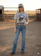 Support Local Cowboys Graphic Tee - Qu!rk Boutique