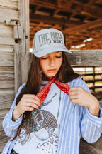The Hell I Won't Trucker Hat - Qu!rk Boutique
