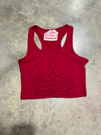 The Original, Viral Boot Stitch Western Tank Top - Qu!rk Boutique