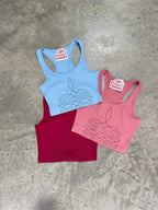 The Original, Viral Boot Stitch Western Tank Top - Qu!rk Boutique