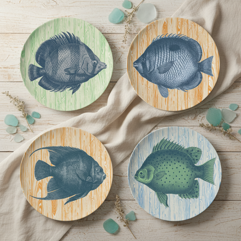 Vineyard Side Plate S/4