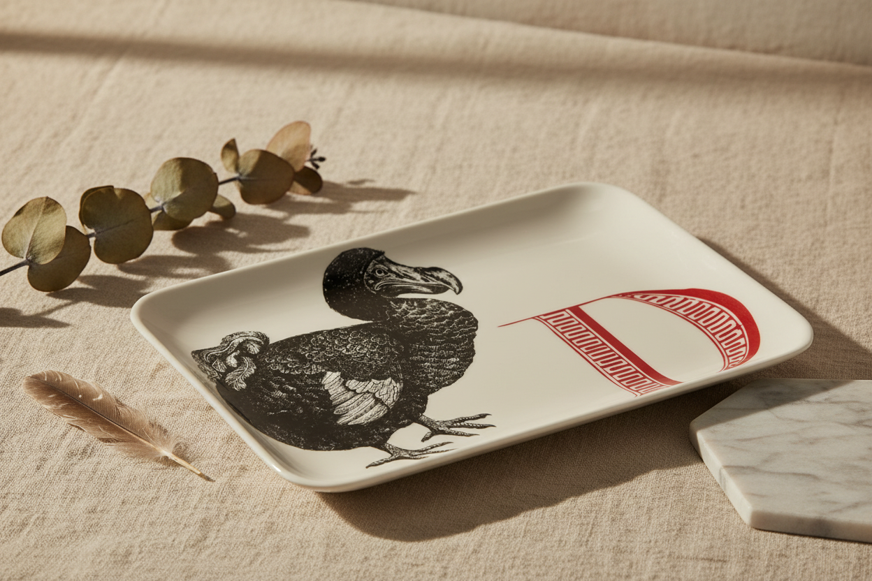 D Dodo Alphabet Tray