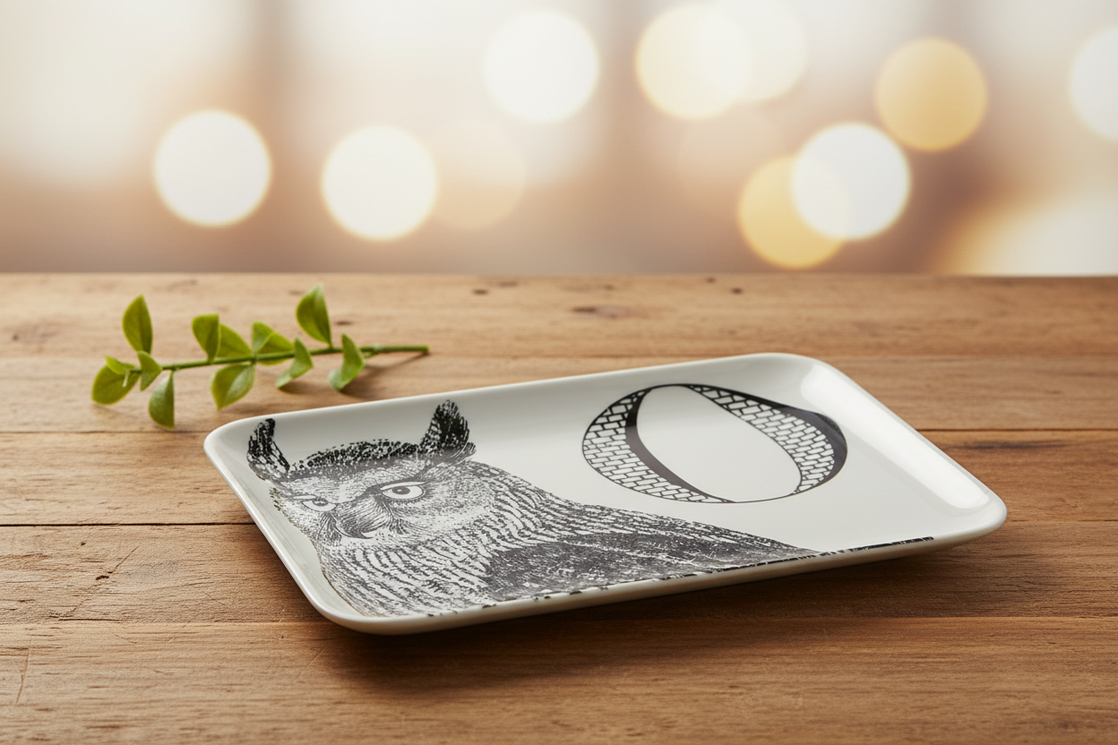 O Owl Alphabet Tray