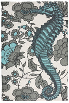 Seahorse Vineyard Bath Mat 24"x36" - Qu!rk Boutique