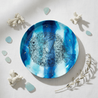 Shibori Side Plate S/4 - Qu!rk Boutique