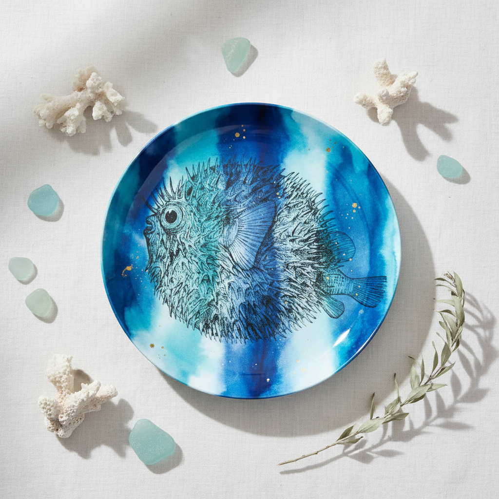 Shibori Side Plate S/4