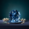Shibori Dinner Plate S/4