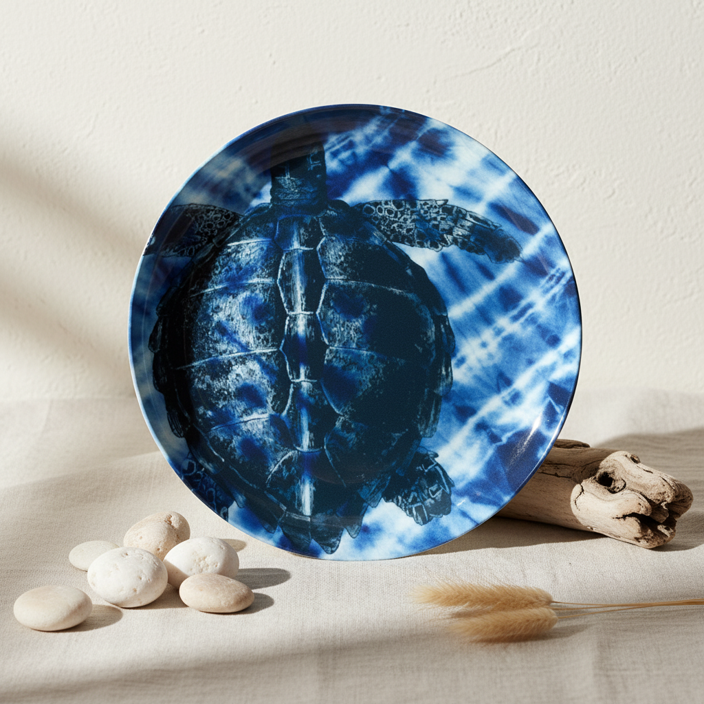 Shibori Dinner Plate S/4