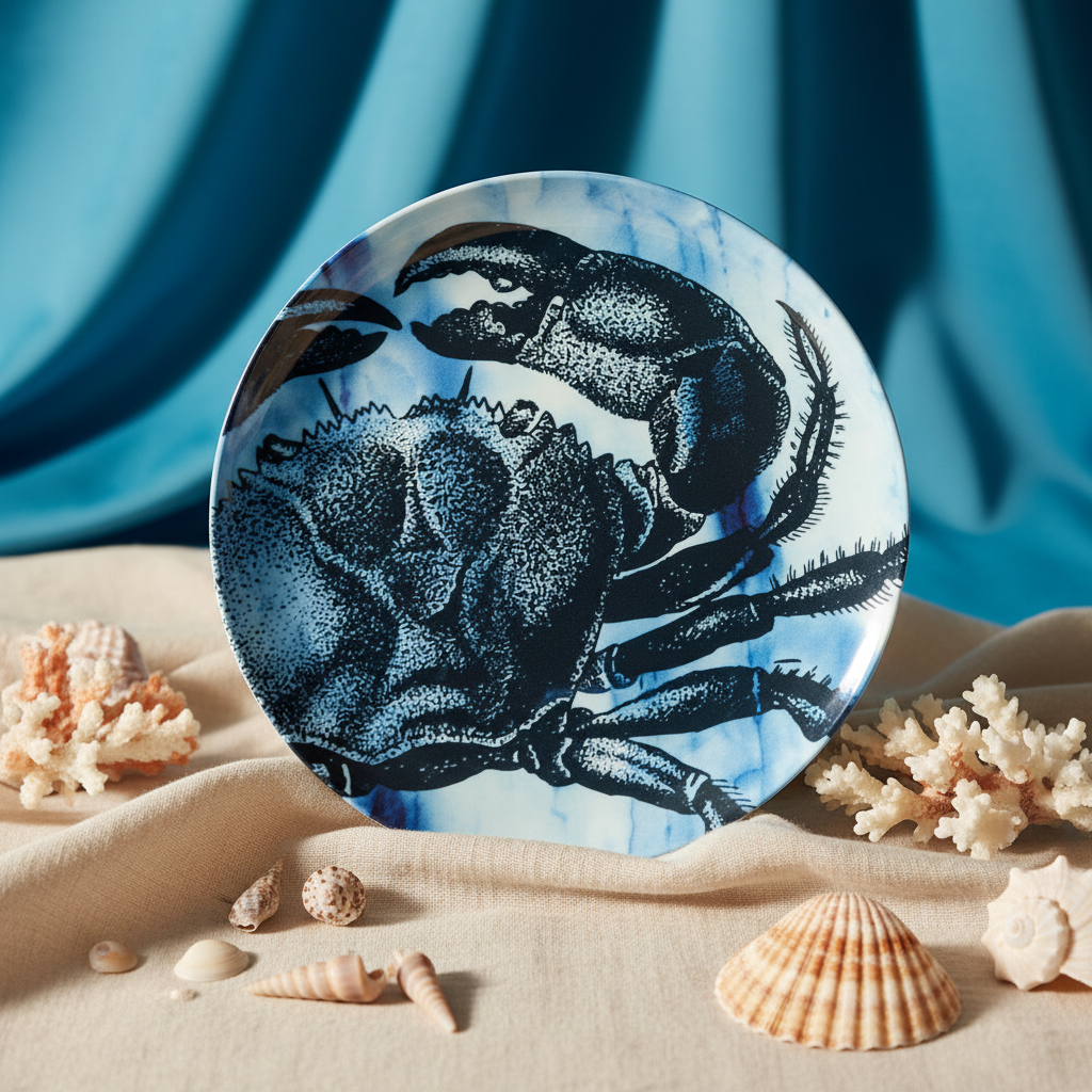 Shibori Dinner Plate S/4