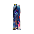 Shibori Cosmic Galaxy Pleated Twill Trouser Pants - Qu!rk Boutique