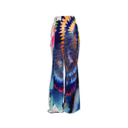 Shibori Cosmic Galaxy Pleated Twill Trouser Pants - Qu!rk Boutique