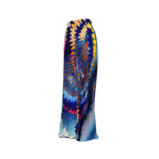 Shibori Cosmic Galaxy Pleated Twill Trouser Pants - Qu!rk Boutique