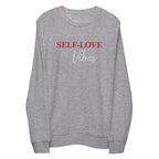 Organic Cotton Sweatshirt - Self Love Sweatshirt – Eco-Friendly Organic Cotton - EMBROIDERY - Qu!rk Boutique