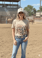 Western Ranch Round Up Graphic Tee - Qu!rk Boutique