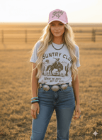 Where The Boots Meet The Bucks Graphic Tee - Qu!rk Boutique