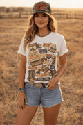 Wild and Free Rodeo Graphic Tee - Qu!rk Boutique