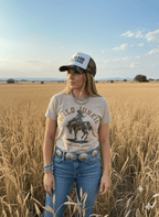 Wild Junkie Cowgirl Graphic Tee - Qu!rk Boutique
