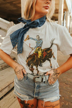 Wild Rider Graphic Tee - Qu!rk Boutique