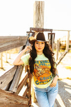 World's Gone Country Western Graphic Tee - Qu!rk Boutique