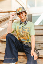 World's Gone Country Western Graphic Tee - Qu!rk Boutique