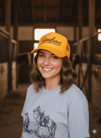 Yeehaw Twisted Rope Trucker Hat - Qu!rk Boutique