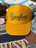 Yeehaw Twisted Rope Trucker Hat - Qu!rk Boutique