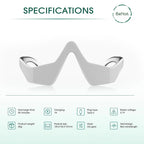 Under-Eye Red Light Therapy Skin Rejuvenation and Relaxation Massager - Qu!rk Boutique